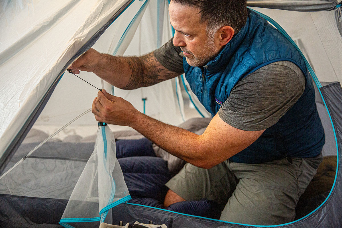 Nemo Hornet Elite Osmo 2P tent (connecting body to fly)