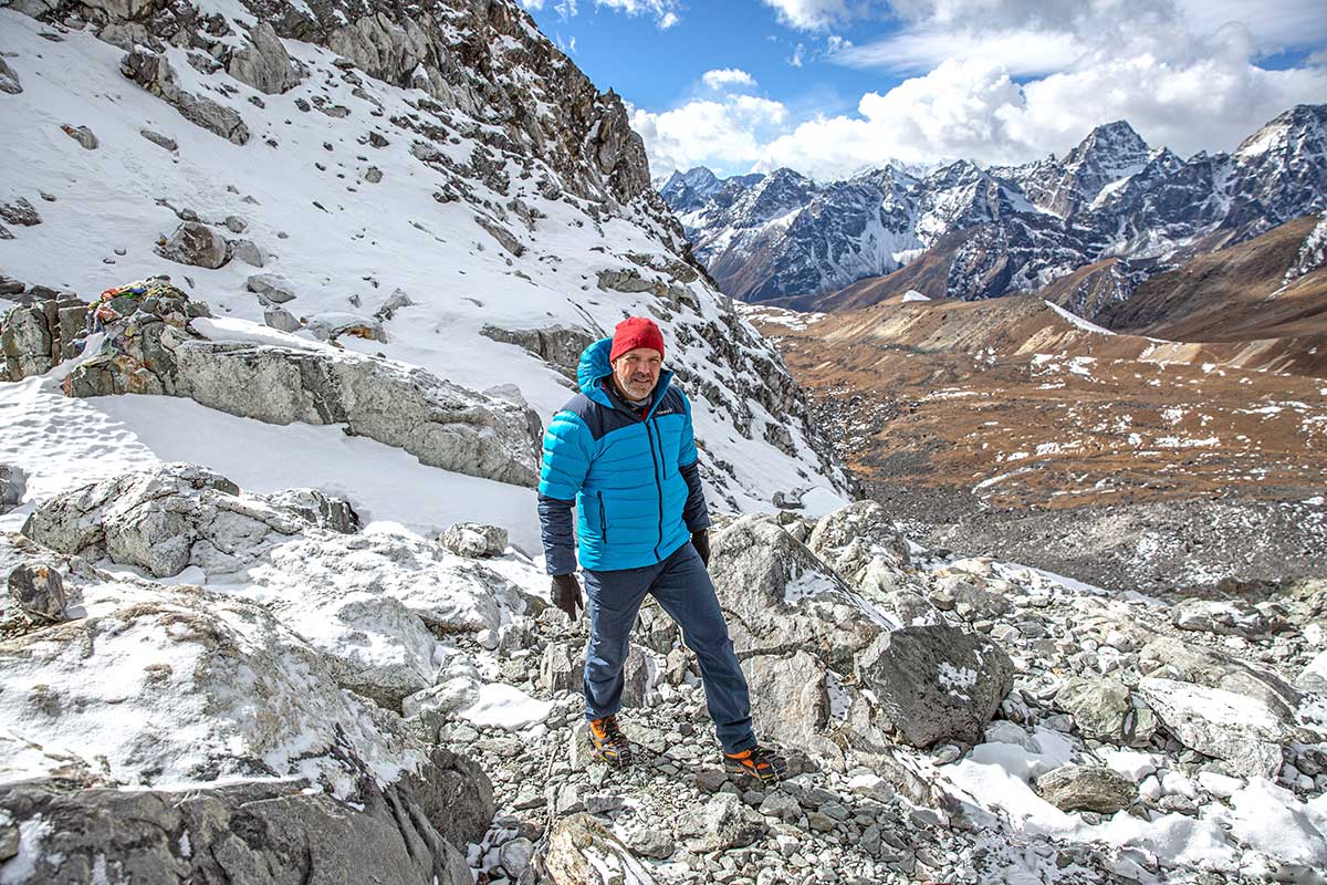 Norrona Falketind Down750 Hood Jacket (Hiking in Nepal)