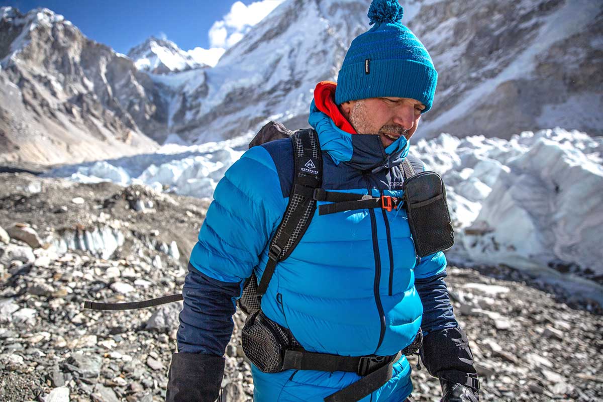 Norrona Falketind Down750 Hood Jacket (Trekking in Nepal)