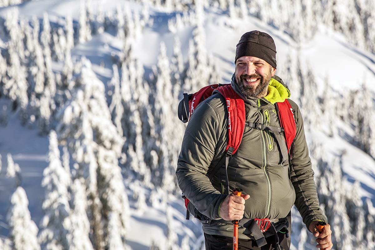 Outdoor Research Ascendant jacket (pose)