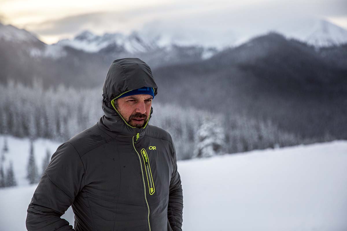 Outdoor Research Ascendant jacket (standing)