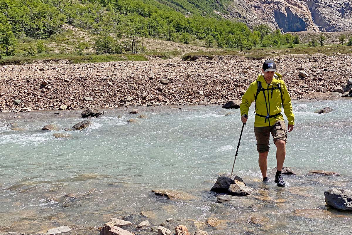 Outdoor Research Microgravity jacket (crossing river)