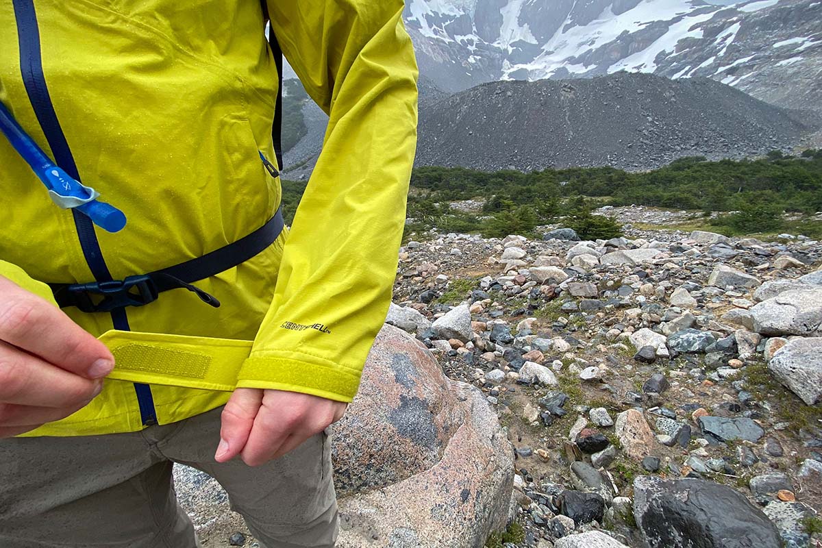 Outdoor Research Microgravity jacket (wrist adjustments)