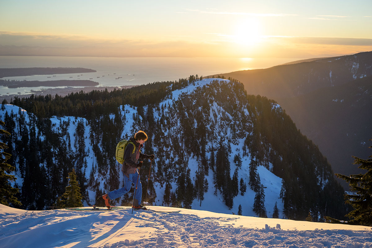 Outdoor Research Skyward II ski pants (side view)