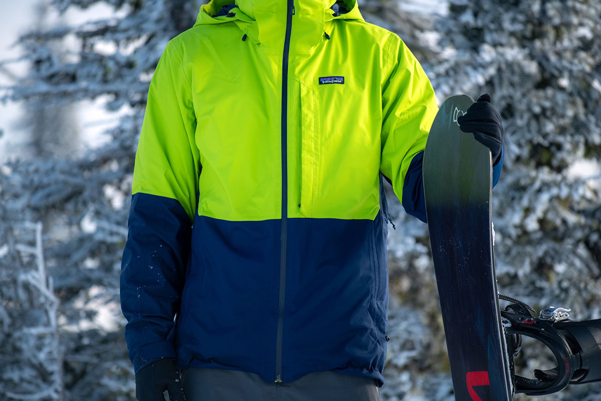 Patagonia 3-in-1 Snowshot jacket (front view)