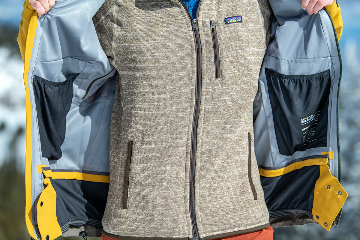 Patagonia Better Sweater Fleece Jacket (layered under ski shell)