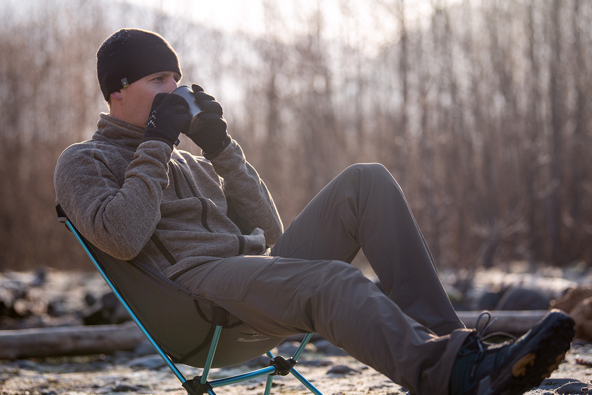 Patagonia Better Sweater Fleece Jacket (sipping morning coffee)