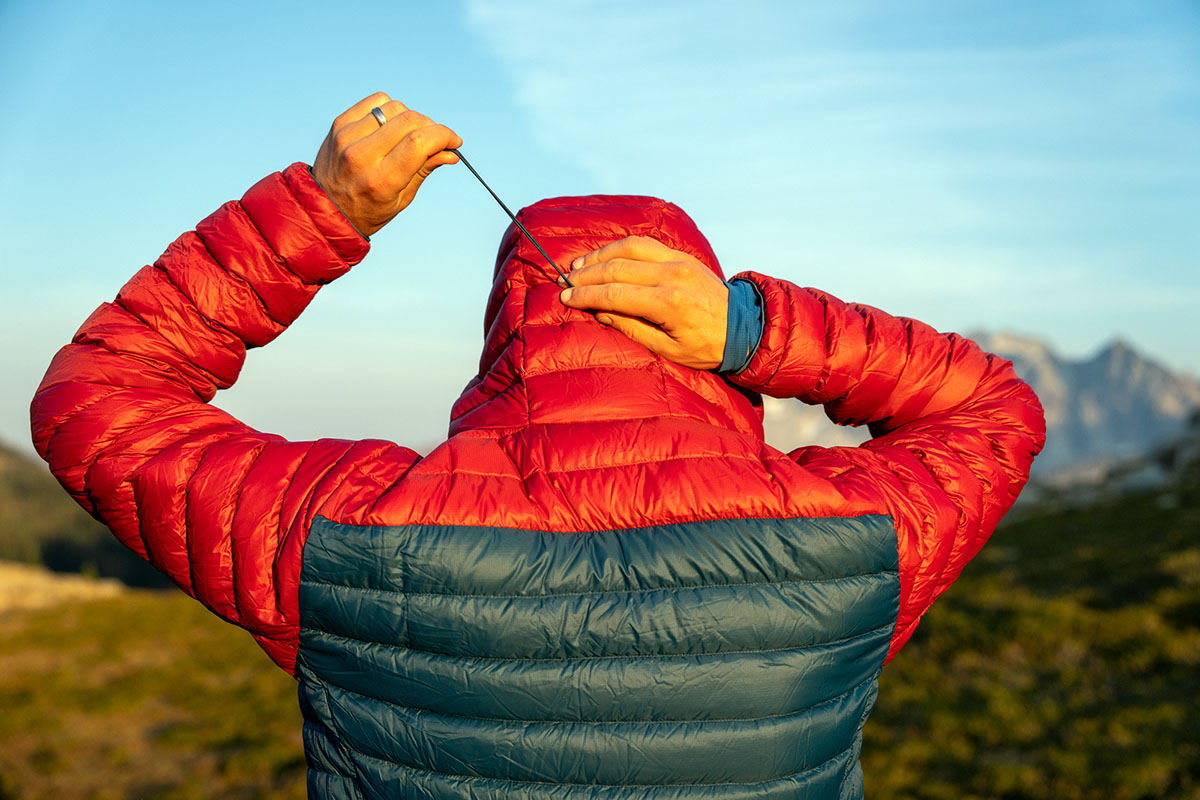 Patagonia Down Sweater Hoody (cinching hood)