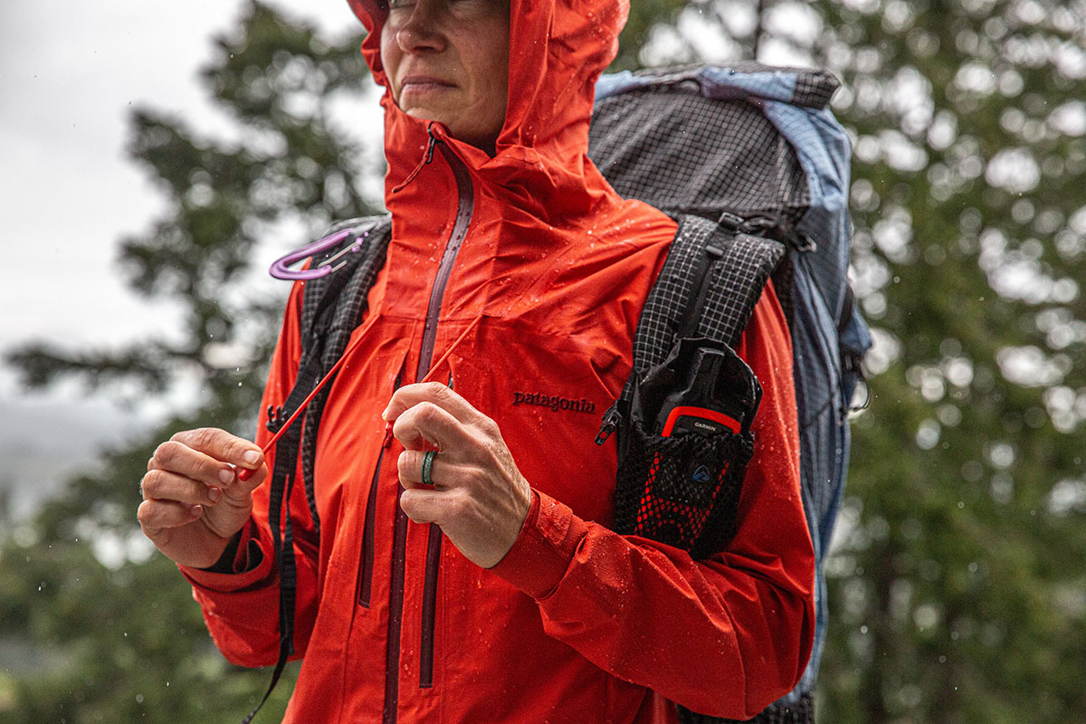 Patagonia M10 Storm Jacket (adjusting hood with front drawcords)