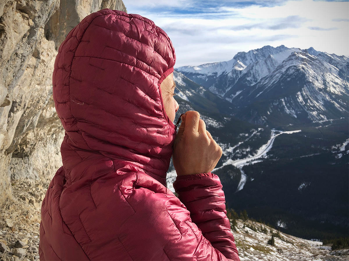 patagonia micro puff hoody red