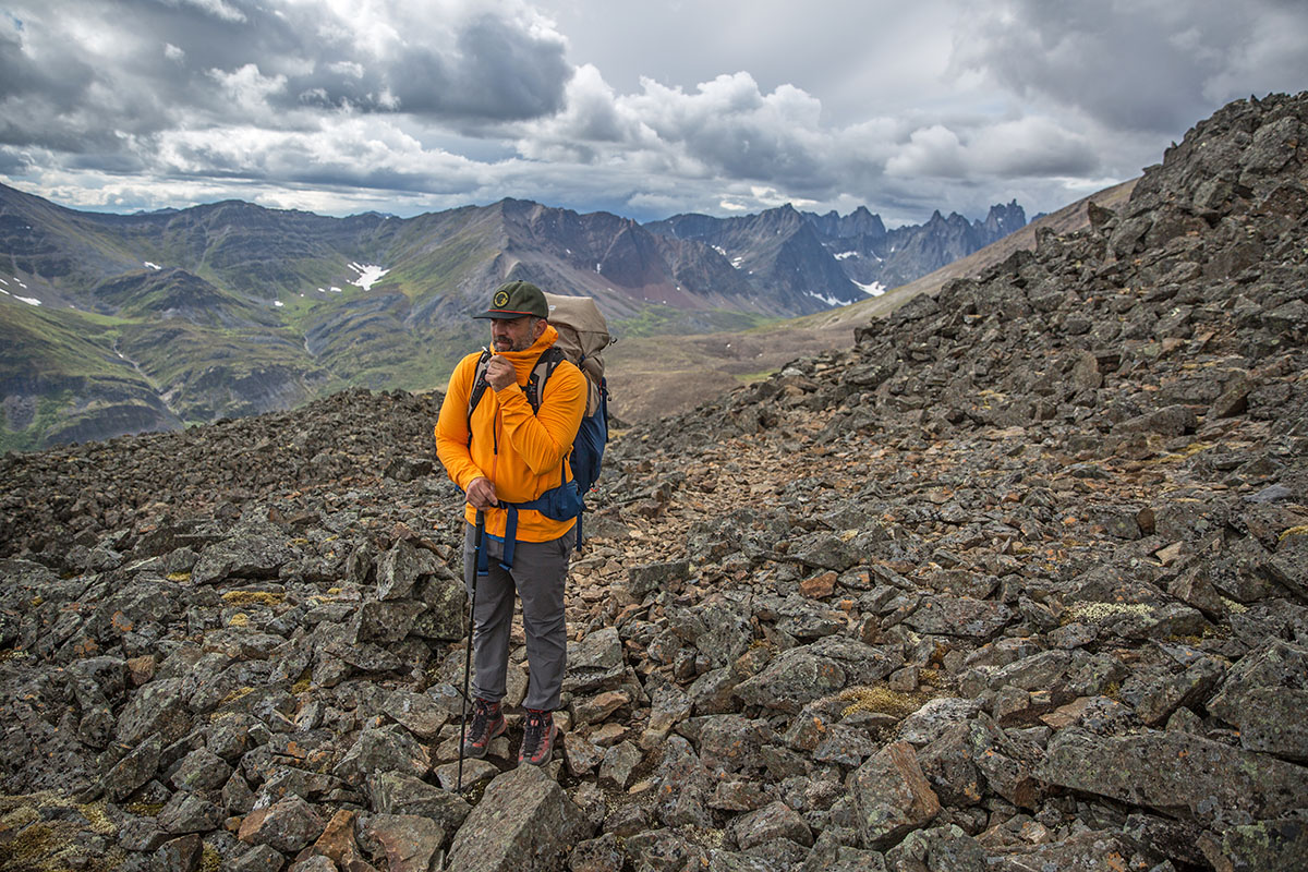 Patagonia R1 TechFace Hoody (rock field)