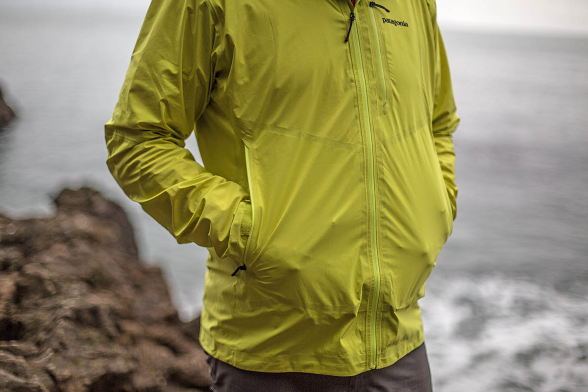 Patagonia Storm10 Alpine Jacket (front of jacket)
