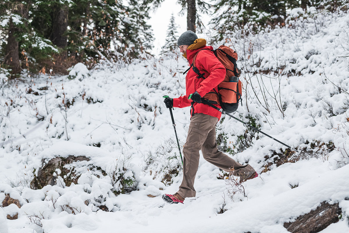 ​​Patagonia Triolet hardshell jacket (snowy hike)