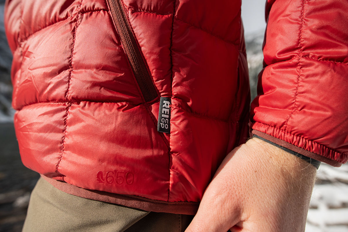 rei 650 down jacket review