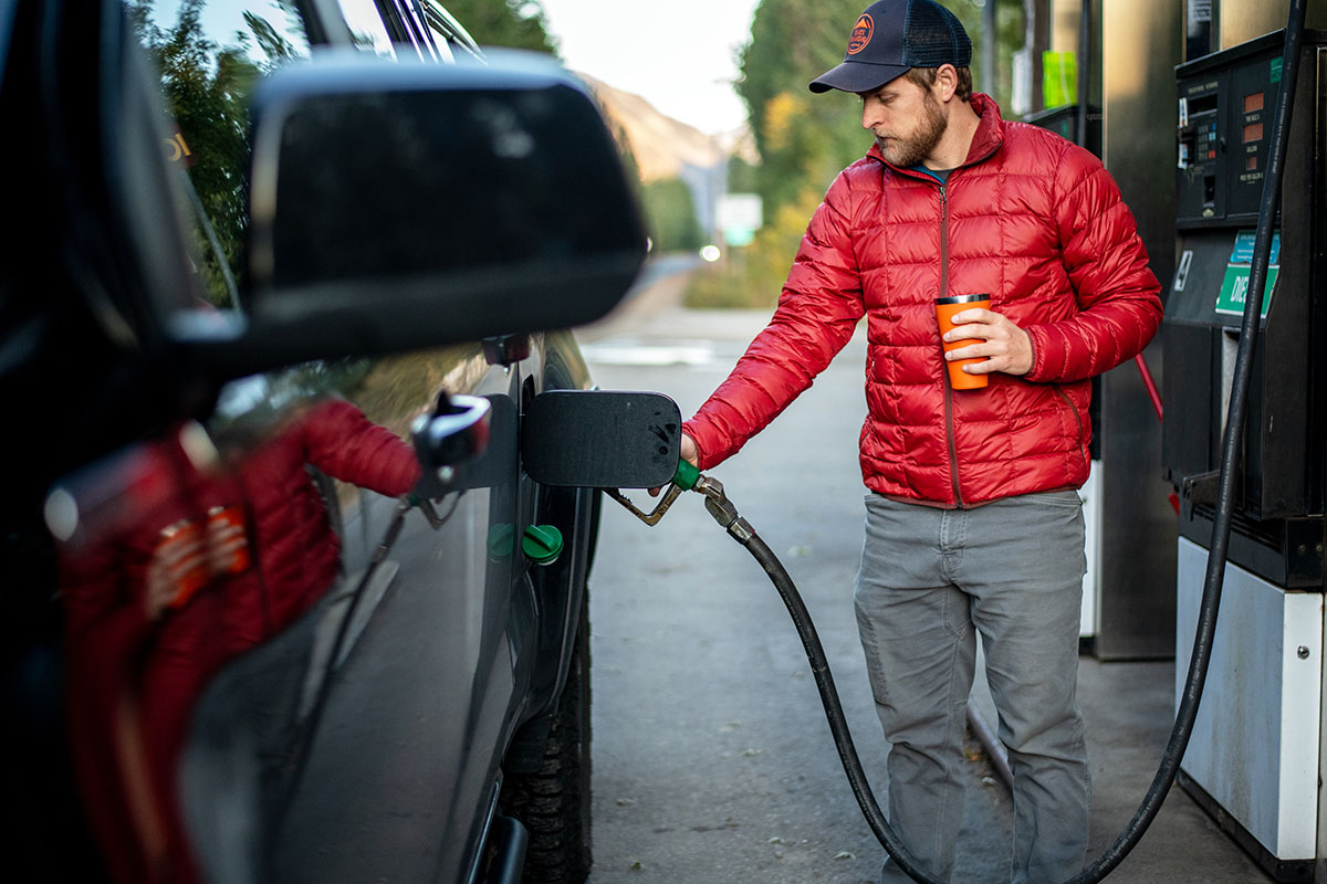 REI Co-op 650 Down Jacket 2.0 (pumping gas)