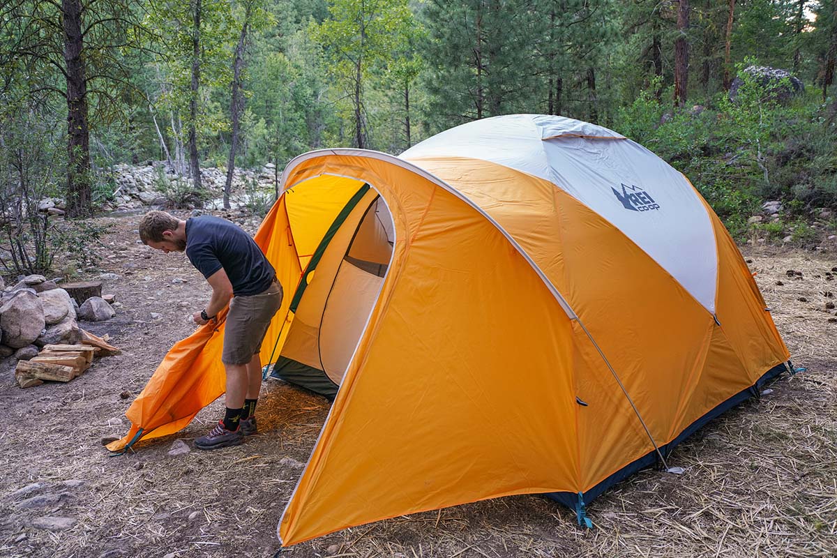 REI Co-op Base Camp 6 Tent (vestibule 2)