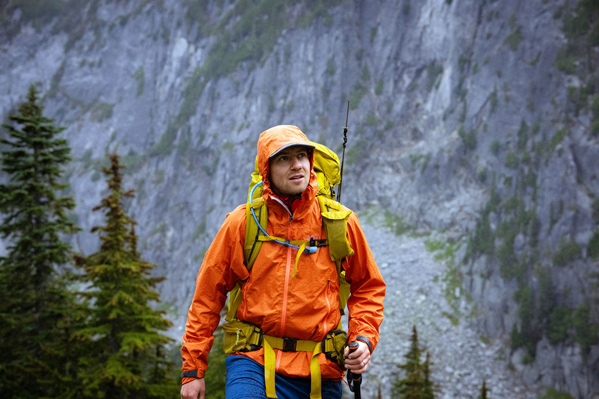 ​​REI Co-op Flash 55 backpack (hiking in rain)