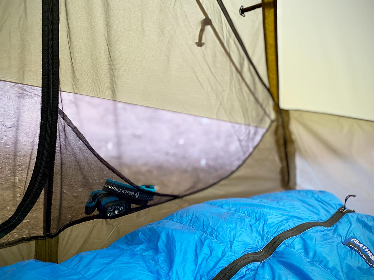 REI Co-op Flash Air 2 tent (interior pocket)