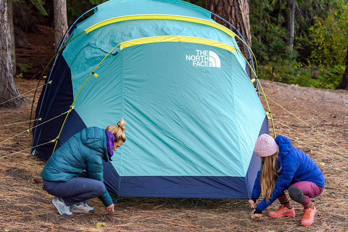 ​​Rab Cubit Stretch Down Hoody (staking out tent 2)