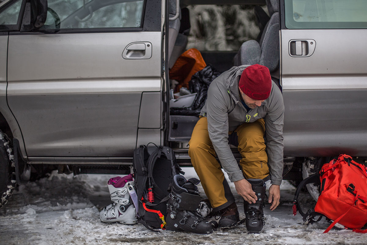 Rossignol Alltrack Elite 130 LT ski boot (adjusting boots)