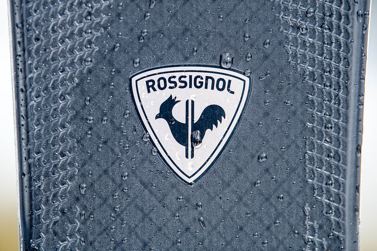 Rossignol Experience 86 Ti all-mountain ski (logo closeup)