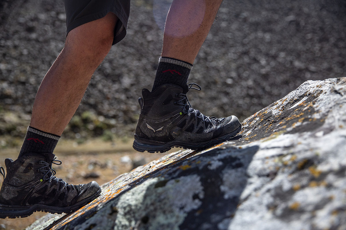 Salewa Mountain Trainer Lite Mid GTX hiking boot (ankle flex)