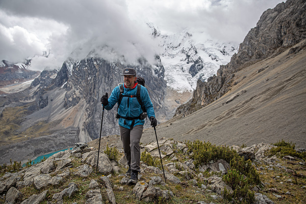 Salewa Mountain Trainer Lite Mid GTX hiking boot (backpacking in Peru)