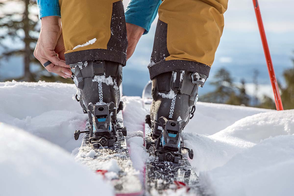 Salomon SLab Shift MNC 13 ski binding (rear view)