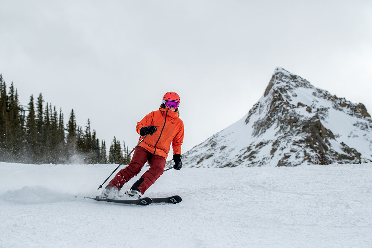 Salomon Stance 94 all-mountain ski (mountain backdrop)