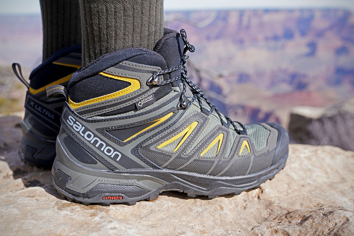 salomon wide hiking boots