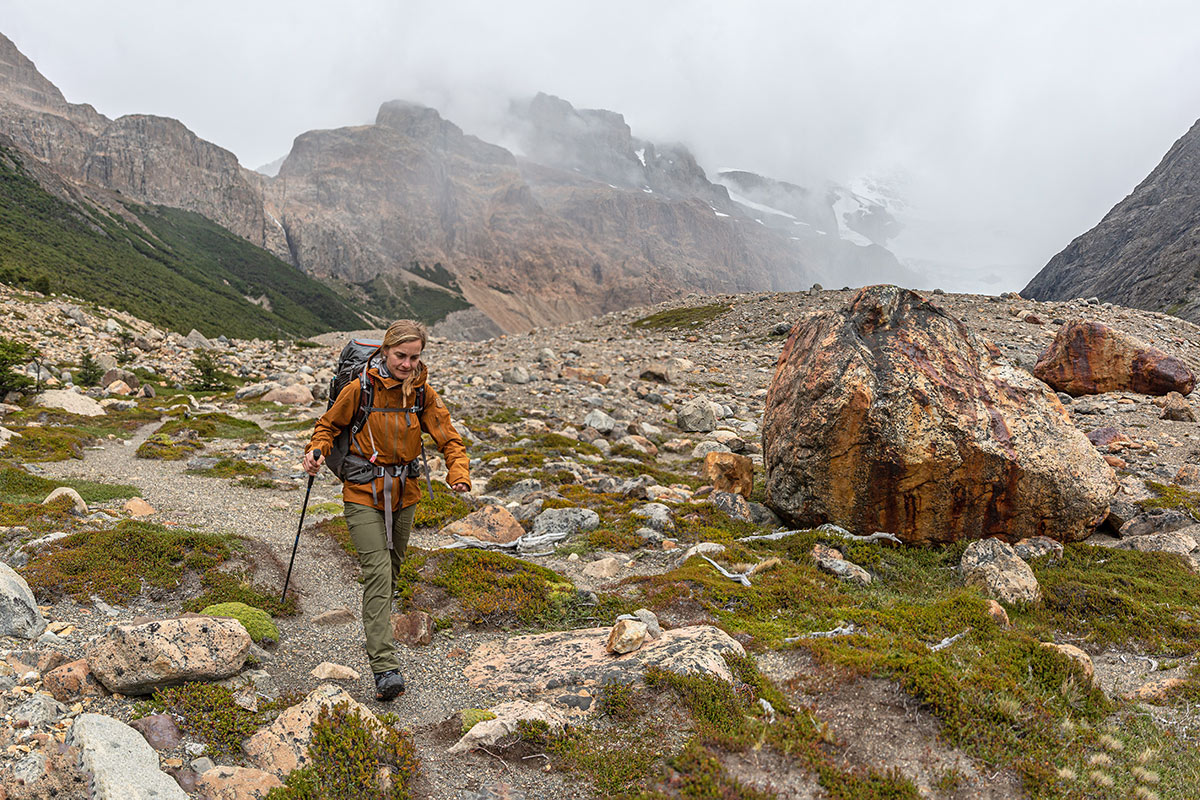 Salomon X Ultra 4 GTX Mid (cloudy hike in Patagonia)