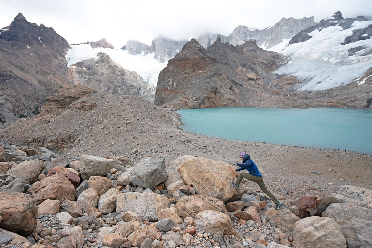 Salamon X Ultra 4 GTX Low (scrambling on boulders in Patagonia) 1