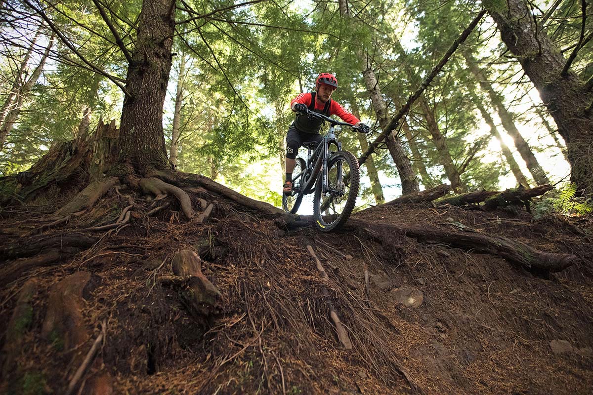 Santa Cruz Bronson (steep dirt trail)