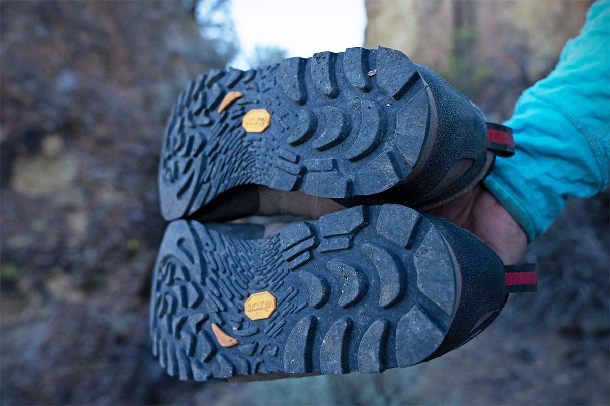 Scarpa Crux appraoch shoe (outsole)