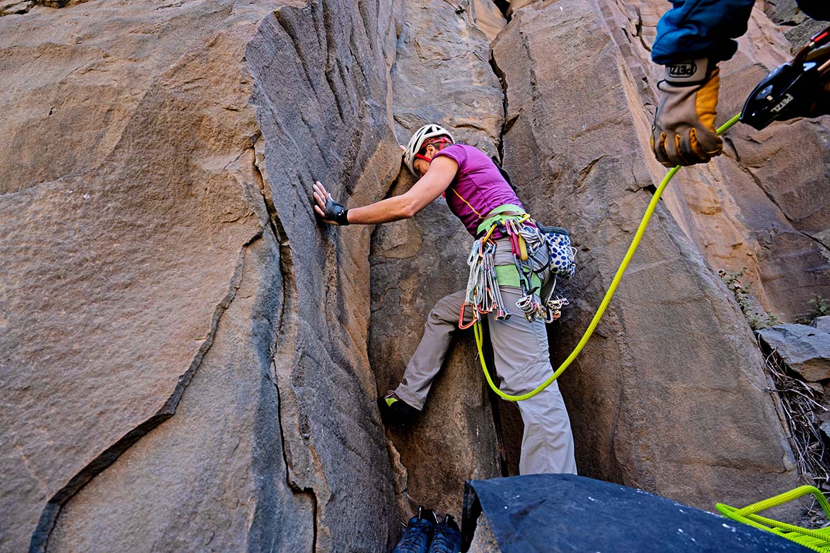 Scarpa Maestro Mid Eco (on belay)