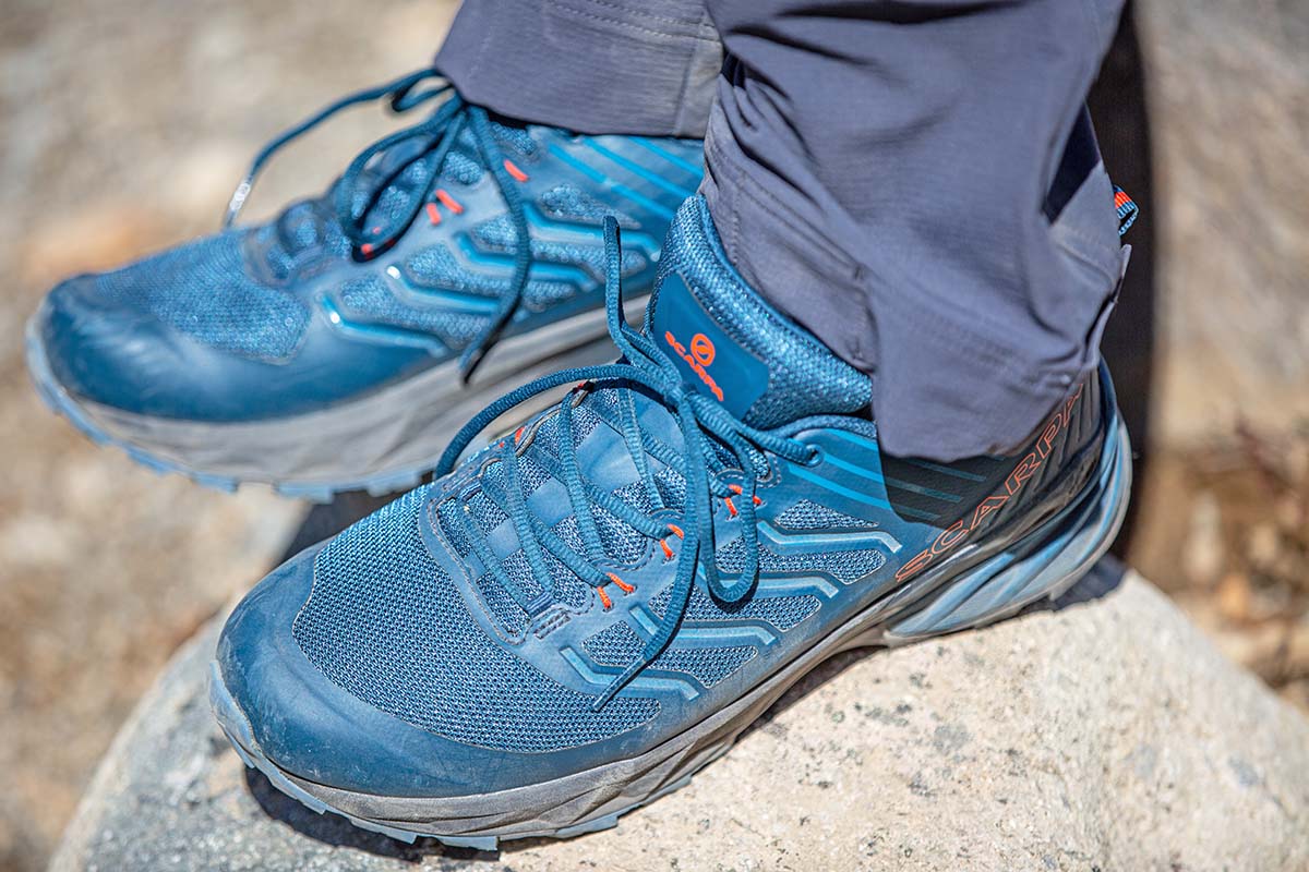 Scarpa Rush hiking shoes (thick tongue and mesh upper)
