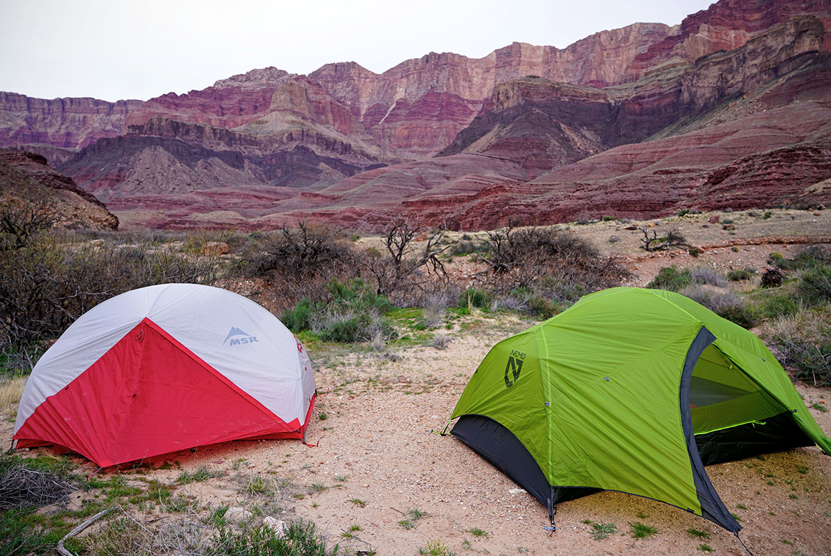 Sea to Summit Telos TR2 backpacking tent (Nemo Dagger and MSR Hubba Hubba NX competitors)