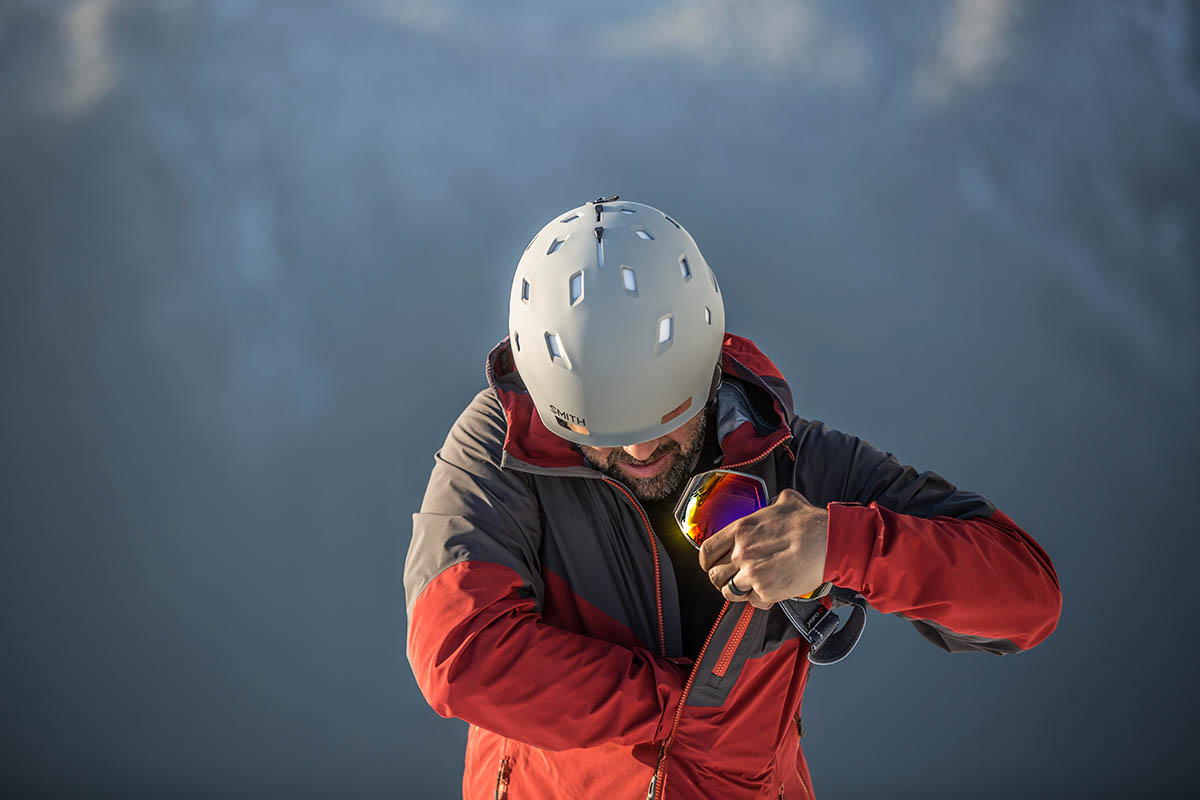 Smith Quantum MIPS helmet (vents closed)