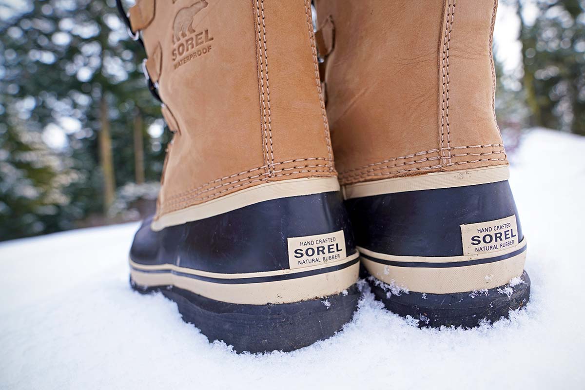 Sorel Caribou winter boot (hand crafted rubber)