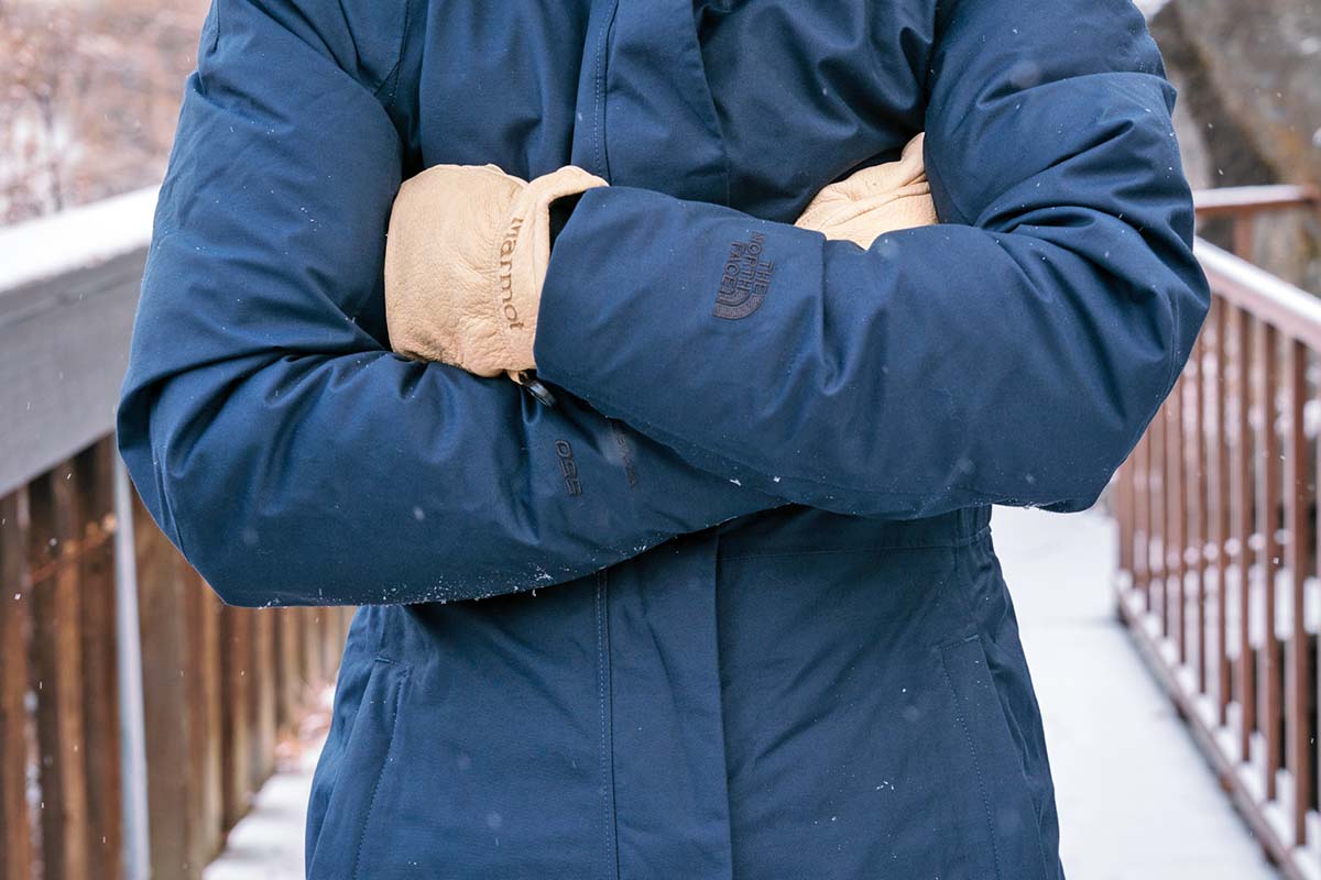 north face arctic parka ii urban navy