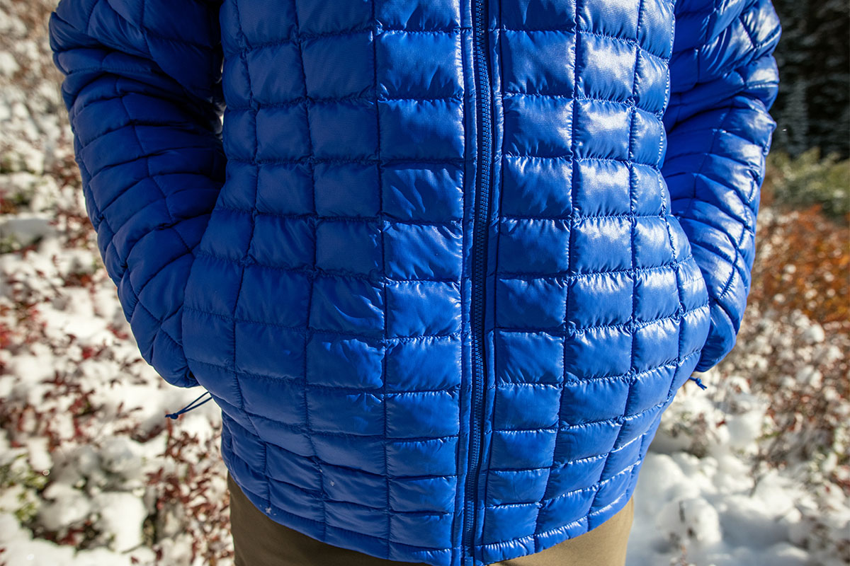 north face thermoball warmth review