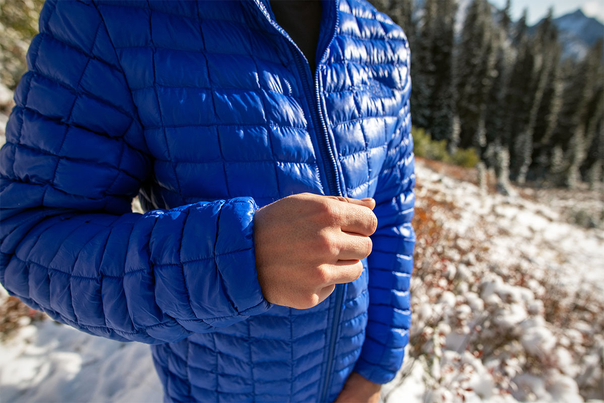 north face thermoball down jacket