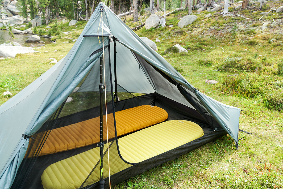 Tarptent StratoSpire 2 (pole offset from door)