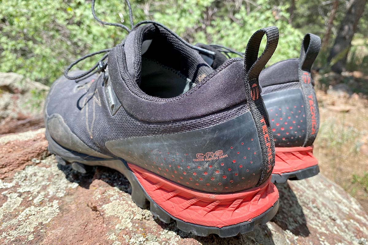 Tecnica Plasma S GTX hiking shoe (upper detail)