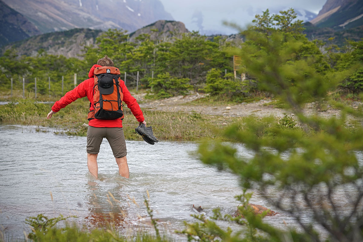 The North Face Hedgehog Fastpack GTX (river crossing)