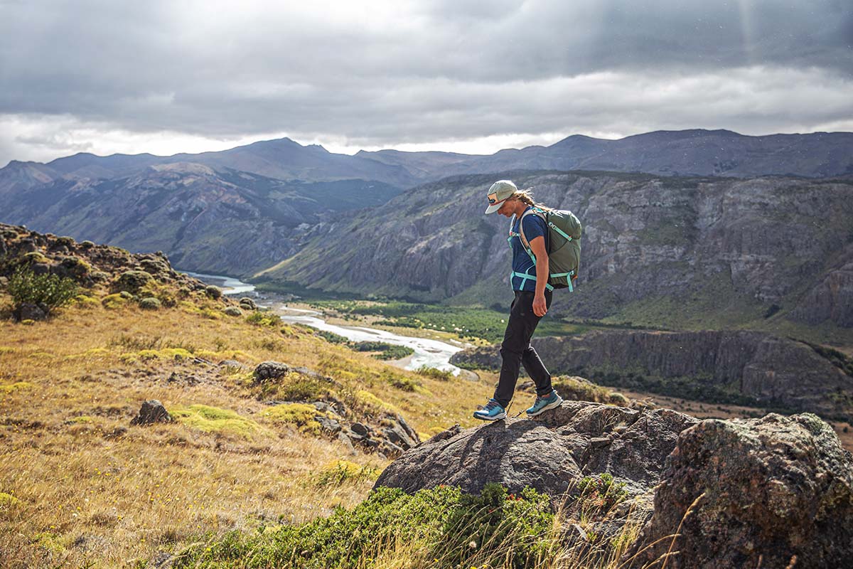 The North Face Vectiv Fastpack Futurelight hiking shoes (traction on rock)