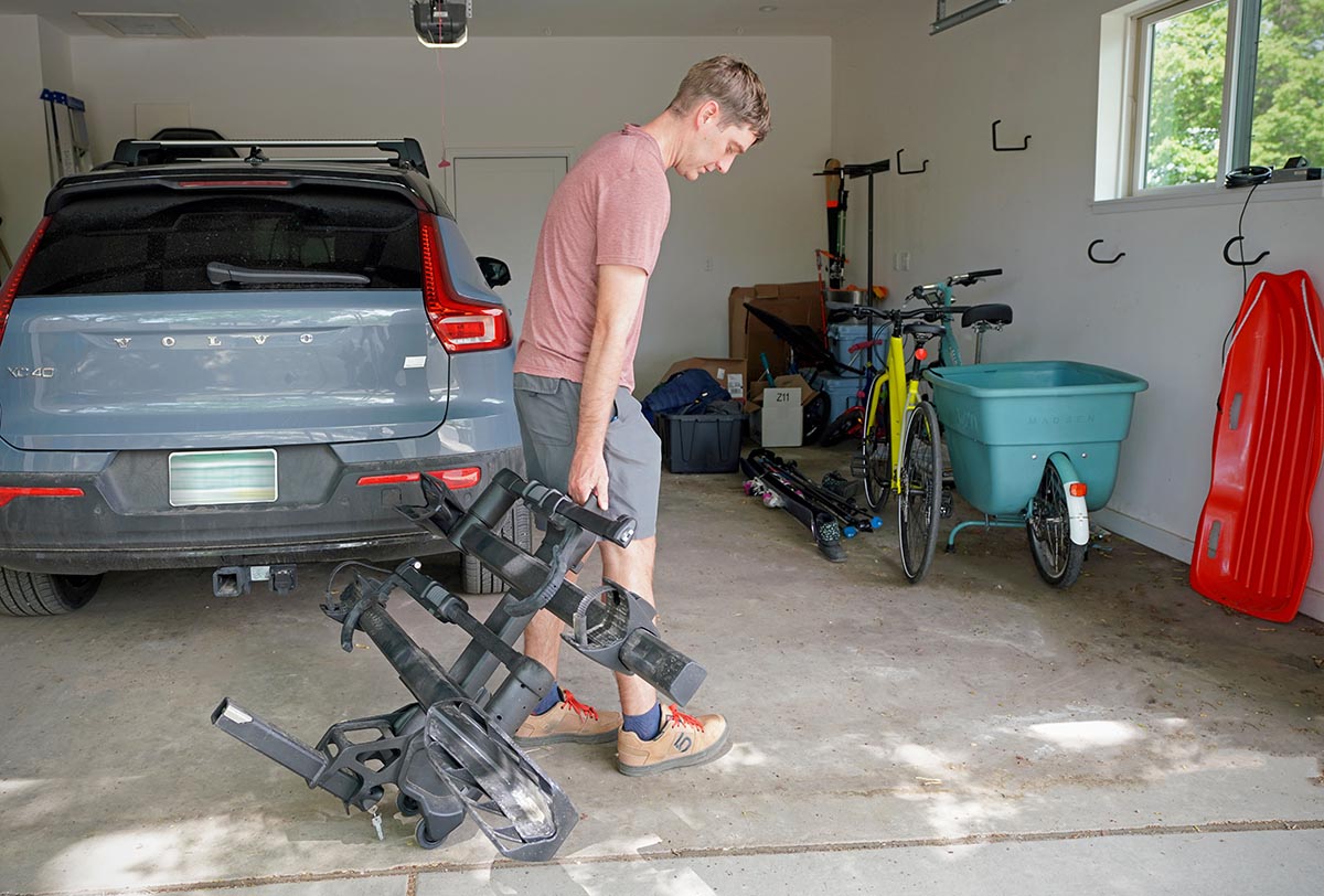 Thule T2 Pro XTR hitch rack (rolling rack)