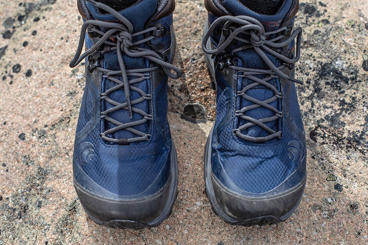 Topo Athletic Trailventure Hiking Boot (toe rand from above)