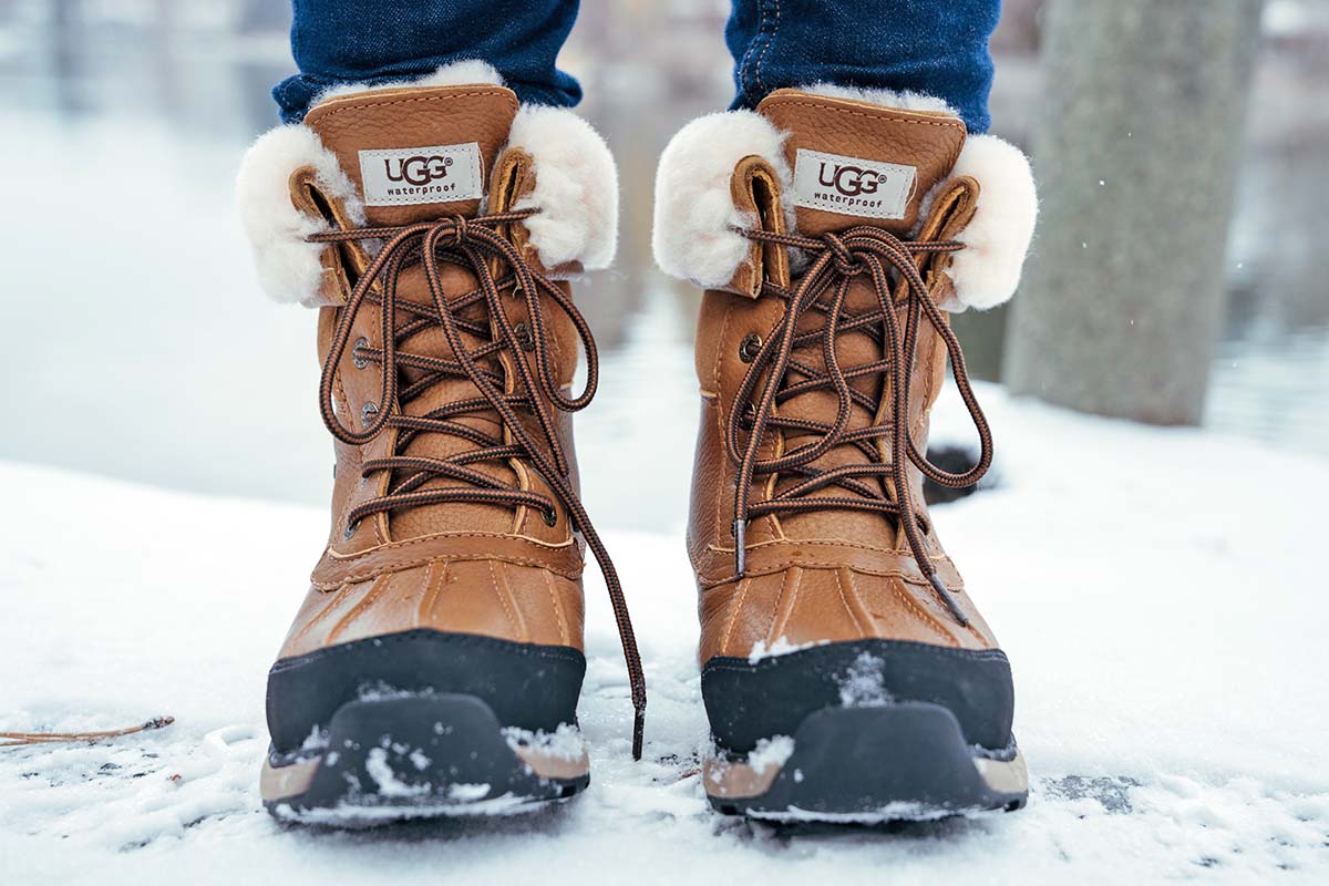 ugg boots in the snow