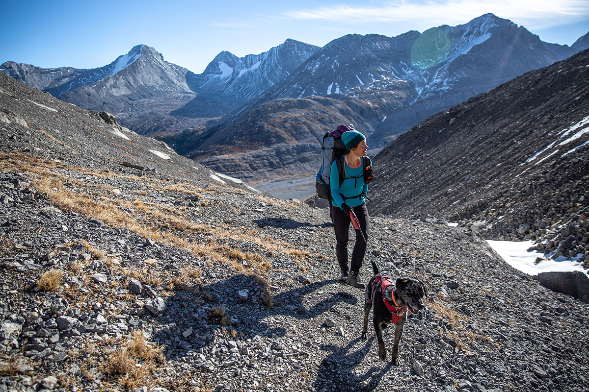 ​​Zpacks Arc Haul Zip 64L (backpacking with dog in mountains)